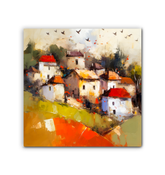 Wildflower Meadow Wrapped Canvas