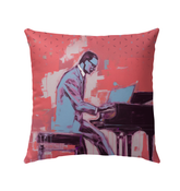 Tranquil Lines Outdoor Pillow