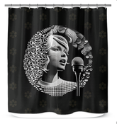 Crescendo Curtain Shower Curtain