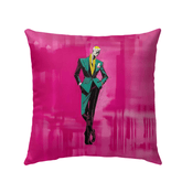 Elegant Garden Oasis Pillow - Beyond T-shirts