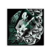 Folk Harmony Wrapped Canvas