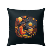 Rhythmic Rest Outdoor Pillow