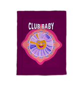 Close-up of the Pixie Hollow Comforter's enchanting pattern