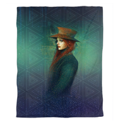 Luxurious Regal Renaissance Duvet Cover on a Be