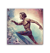 Tidal Flow Wrapped Canvas - Beyond T-shirts