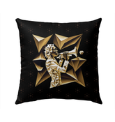 Euphonic Elegance Outdoor Pillow