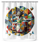 Octave Odyssey Shower Curtain