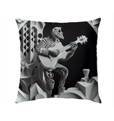 Starlit Symphony Outdoor Pillow