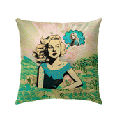Seaside Companionship Outdoor Cushion - Beyond T-shirts