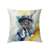 Violist’s Velvety Veil Pillow