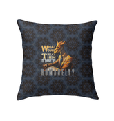 Pirate Giraffe with Parrot Indoor Pillow.