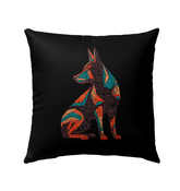 Whimsical Poodle Balloon Pillow