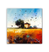 Fields of Gold Harvest Wrapped Canvas