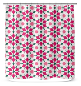 Whimsical Kaleidoscope Shower Curtain