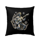 Rhythmic Radiance Outdoor Pillow