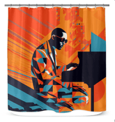 Artistry in Fashion Shower Curtain - Couture Collection - Beyond T-shirts