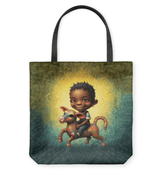 CB6-02 Basketweave Tote Bag in Natural Light