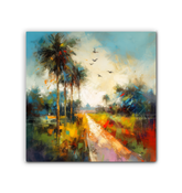 Twilight on the Lake Wrapped Canvas