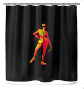 Elegance in Black and White Curtain - Beyond T-shirts