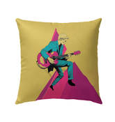 Chic Couture Elegance Outdoor Pillow - Beyond T-shirts