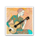 Close-up view of Snapdragon Serenity canvas art