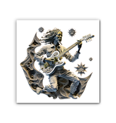 Instrumental Infusion Wrapped Canvas