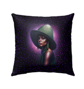 Boho Chic decorative pillow for garden seating