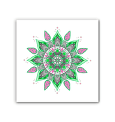 Mandala Fusion Glass Mosaic - Beyond T-shirts