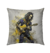 Geometric Illusion Outdoor Pillow