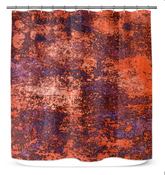 Coastal Driftwood Rustic Texture Shower Curtain