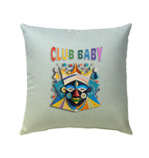 Fairy Ring Dance pattern on an outdoor decorative pillow