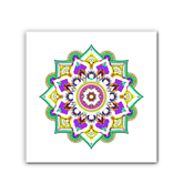 Mystical Mandala Moonlight Canvas - Beyond T-shirts