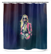 Fashion Sketches Shower Curtain - Beyond T-shirts