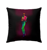 Fashion Icon Outdoor Decorative Pillow - Beyond T-shirts