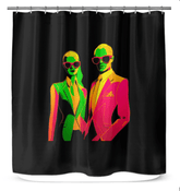 Chic Canvas Couture Shower Curtain - Beyond T-shirts