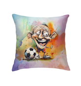 Energetic Explorer's Enchanting Expeditions Indoor Pillow
