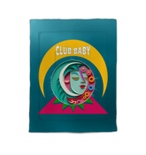 Close-up of soft fabric on Jack and the Beanstalk Comforter.