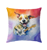 Adventurous Astronaut's Astro Ambiance Outdoor Pillow