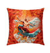 Wave's Spirit Outdoor Pillow - Beyond T-shirts