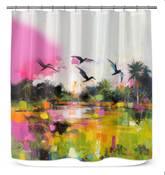Lakeside Escape Shower Curtain