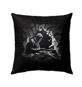 Treble Clef Twilight Outdoor Pillow