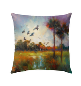 Coastal Sunrise Outdoor Pillow