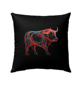 Stoic Buffalo Prairie Gaze Pillow