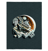 Opera Oasis Sherpa Blanket