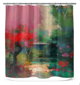 Rolling Hills Scenic Shower Curtain