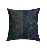 Bohemian Blossoms Indoor Pillow with colorful, stylish boho pattern.