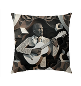 Jazz Improv Outdoor Pillow