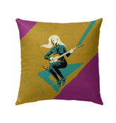 Glamorous Runway Haven Outdoor Pillow - Beyond T-shirts