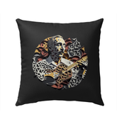 Harmonic Horizon Outdoor Pillow