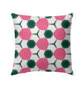 Coastal Diamond Breeze Outdoor Pillow